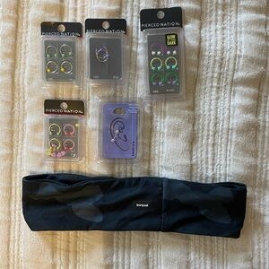 Earring bundle + headband